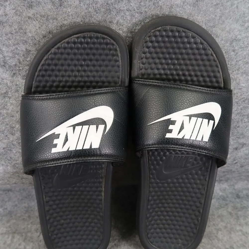 Nike Shoes Mens 8 Sandal Slides Benassi JDI Slip Active Comfort Sports Recovery
